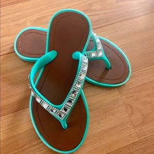 Adorable Girls Flip Flop Sandals 💖 Size 12c (12T)